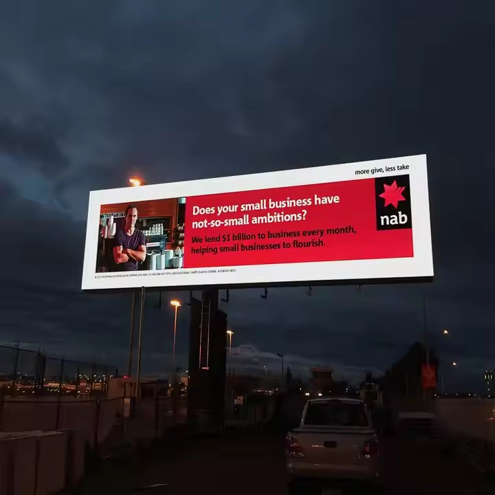 10000 Nits Ultra High Brightness Waterproof Outdoor Aluminum Advertising LED Screen Display Digital Billboard Signage Board Sign