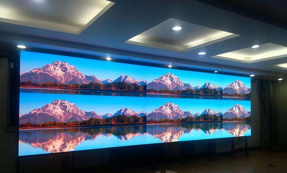 Indoor Advertising Video Wall Full Color LED Display Screen