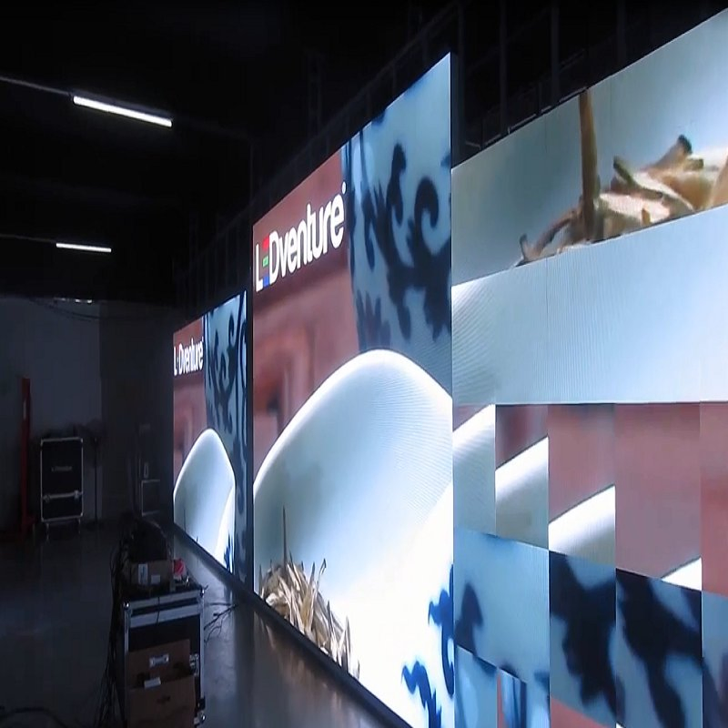 P3.9 Full Color 500*500mm Rental LED Dance Floor Advertising Board Pantallas Display