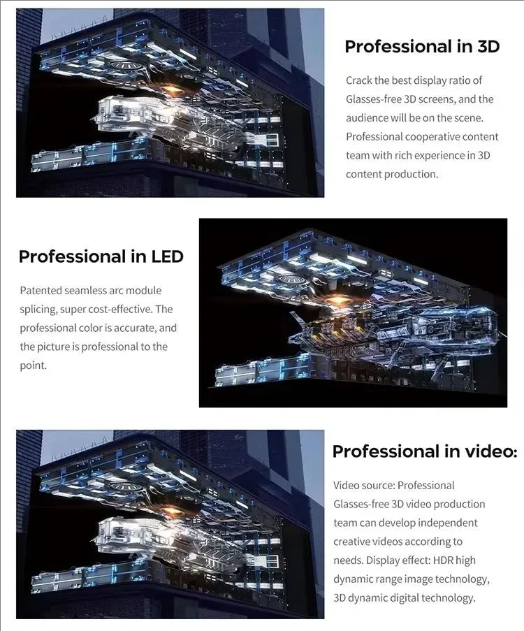 3D LED Display Screen 6