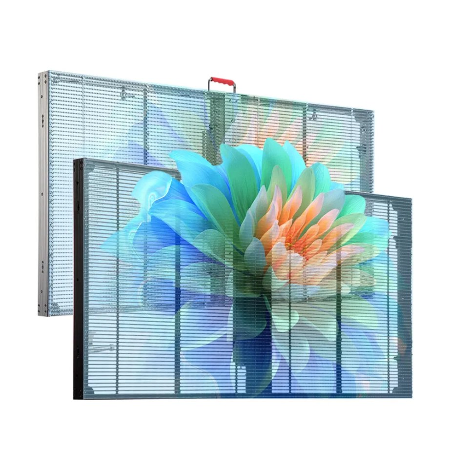Positive Light Emitting Transparent LED Display with High Reliability and Excellent Viewing Angle for Commercial and Digital Signage, etc.