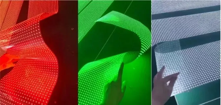 LED Screen Flexible Transparent