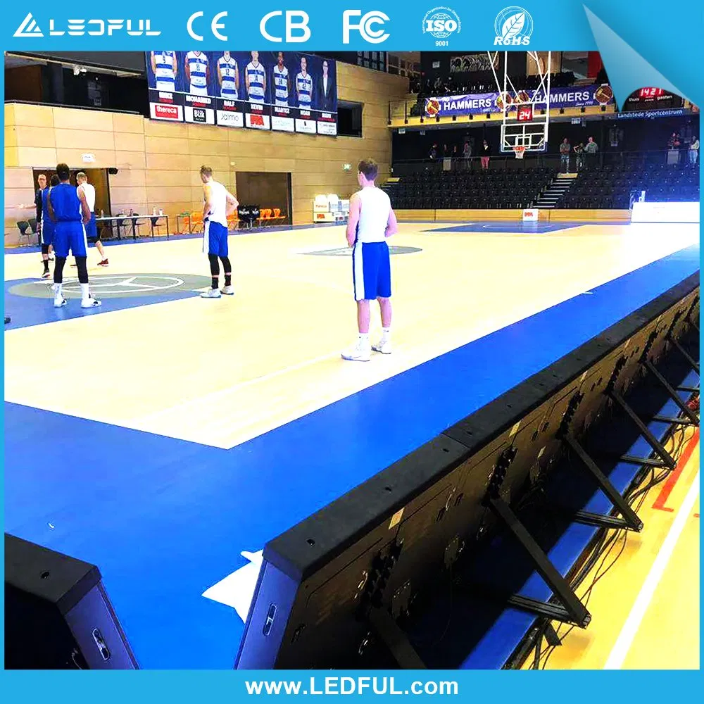 P10 Portable Live Show Large Display LED Scoreboard Display for Soccer Stadium Waterproof