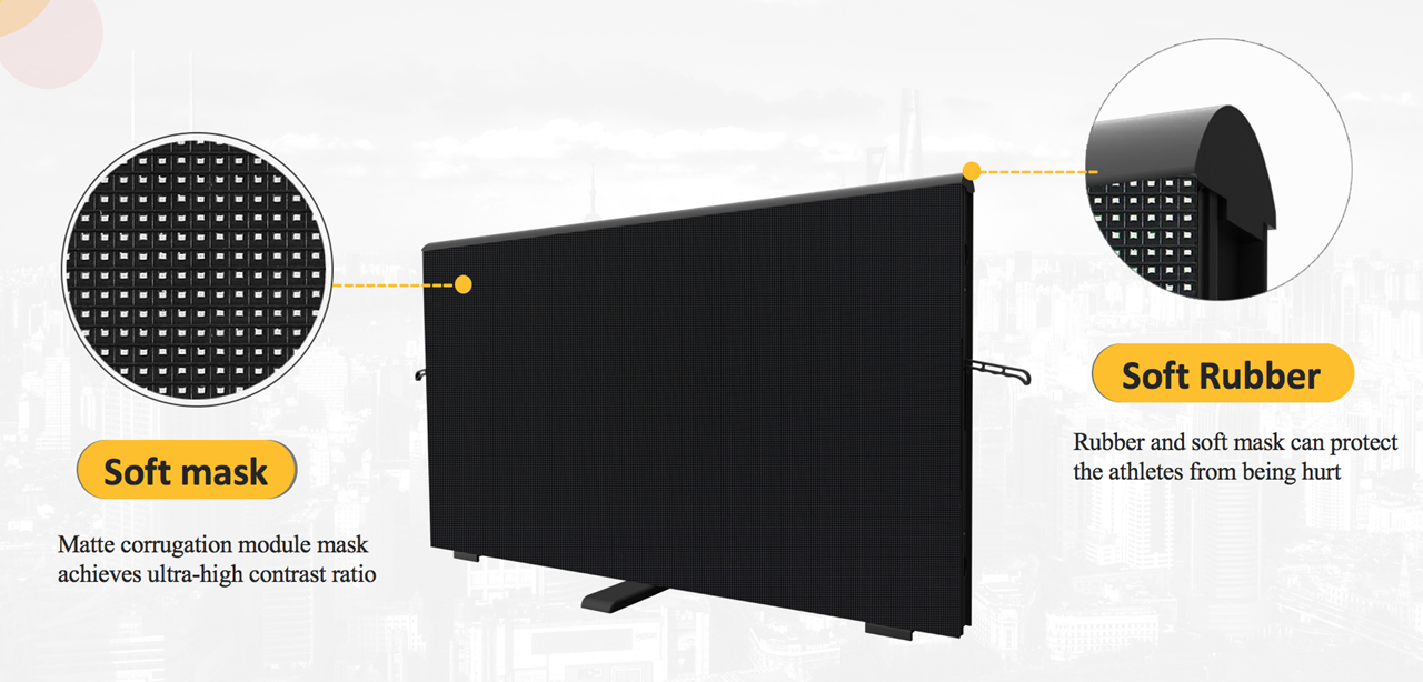 Micsolar Outdoor Scoreboard Wall LED Screen P8.3 LED Video Wall IP65 Outdoor LED Panel Stadium LED Display