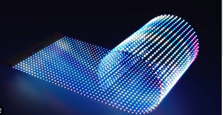 HD Full Color 85% Transparency Transparent LED Display Film for Glass Windows