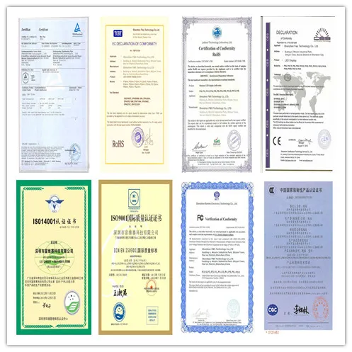 Certificates