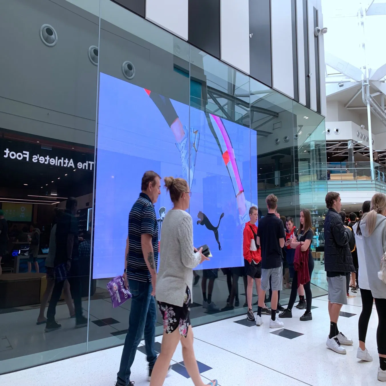 Outdoor Indoor Glass Transparent LED Film Display Transparent Panel LED Display