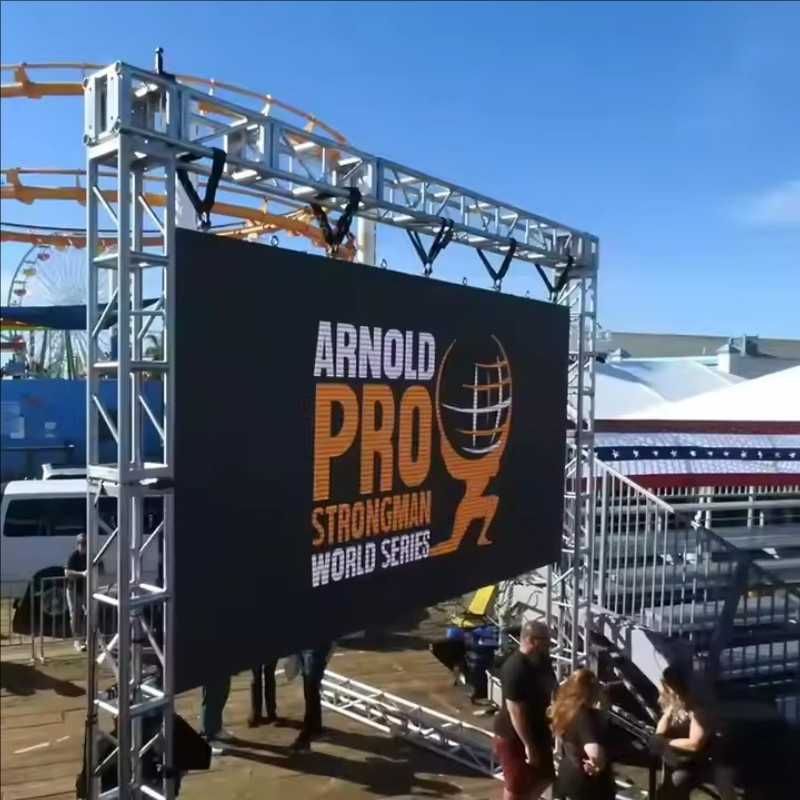 Commercial Digital Signage P3.91 Full Color 3840Hz LED Video Wall LED Display