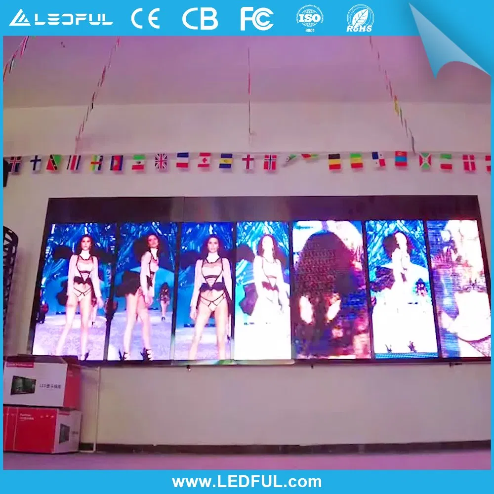 500X500mm P3.91 P2.6 P2.976 Seamless Splicing Full Color HD Video Wall Panel Stage Background Indoor Outdoor Rental LED Display