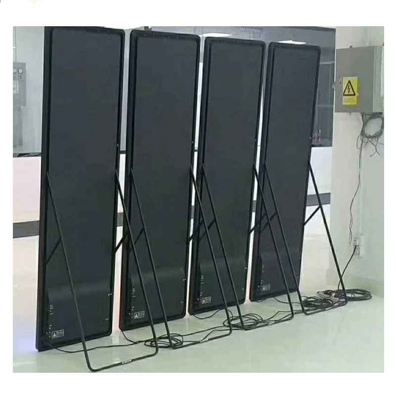 Floor Stand Indoor Poster Digital Signage Mirror LED Display Module
