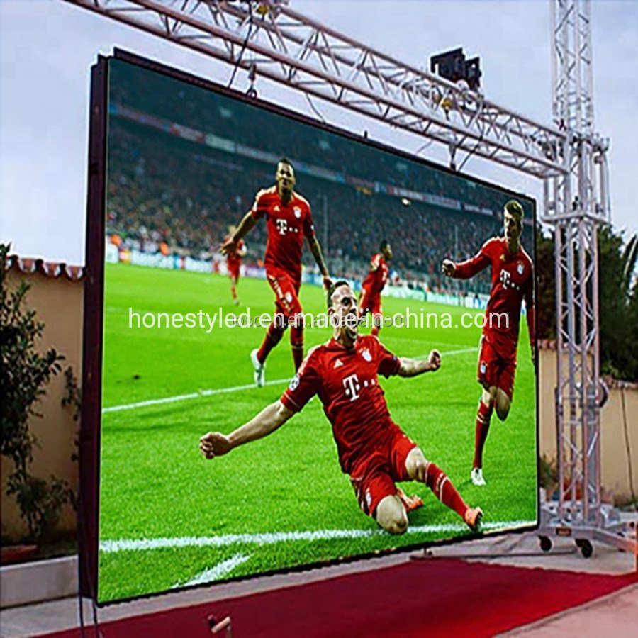 Football Stadium Perimeter Video LED Display Cabinet 960X960mm P5 P6.67 P8 P10 Stadium Screen Outdoor LED Display