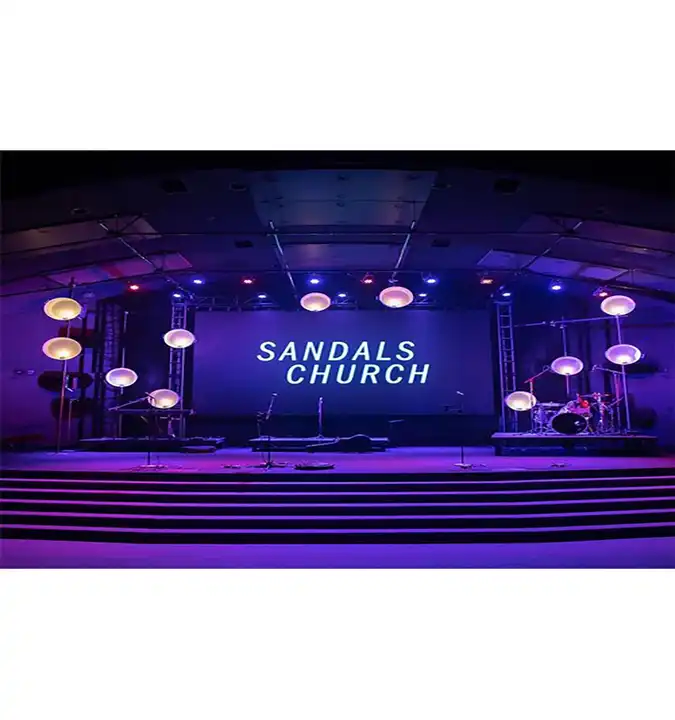 Curved 30 Degree LED Display with High Definition Visuals