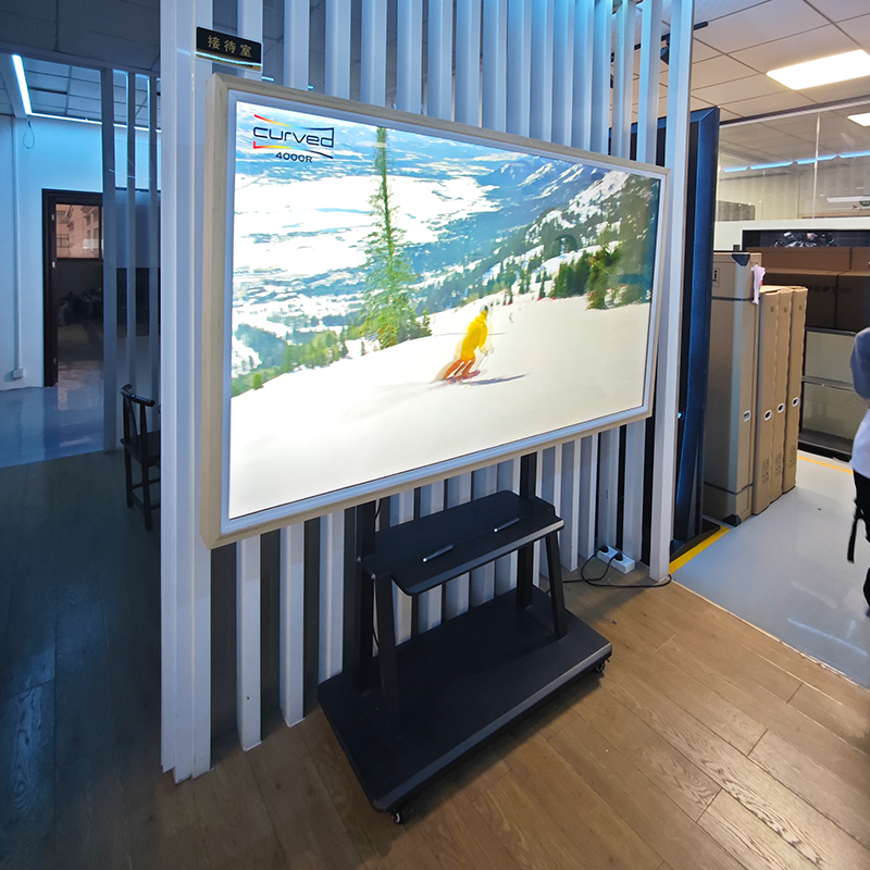 21.5/27/32/43/55-Inch Ultra-Slim 4K Frame Digital Signage: Elegant Gallery-Style Commercial Display for Premium Advertising &amp; Digital Decoration