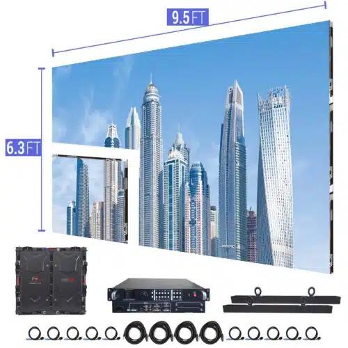 LED Video Wall Indoor Outdoor Capacitive P3.91 LED Screen Panel Rental Stage Background LED Display Screen