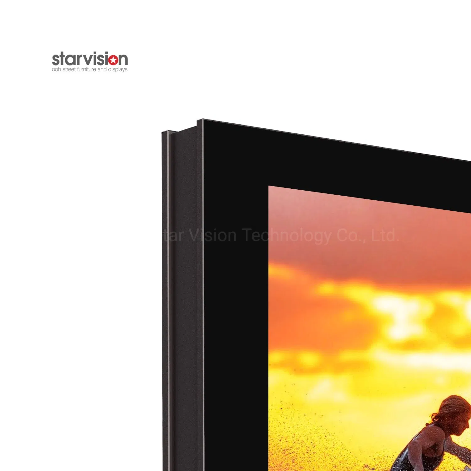 75inch 2500nits Exterior LCD Display Signage Commercial Grade Digital Screens