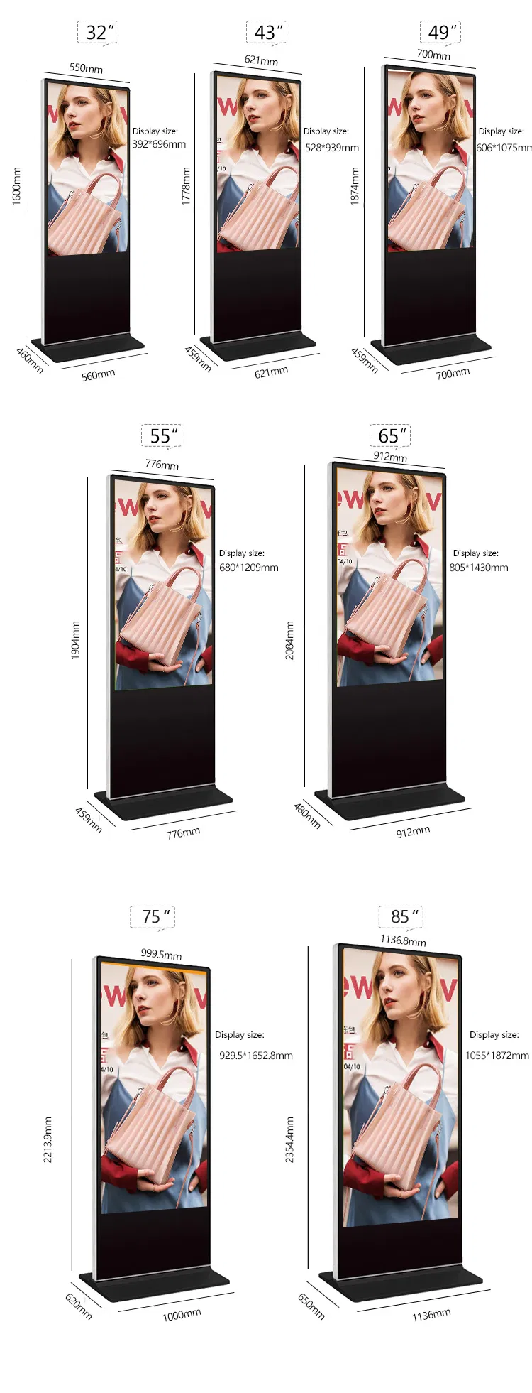 UHD LCD LED Signage