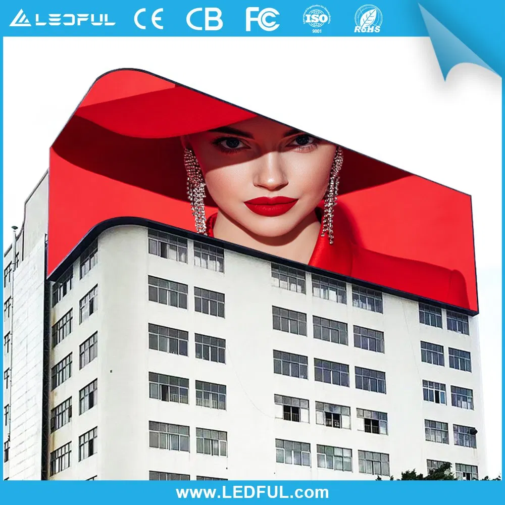 Full Color Big Digital Outdoor Indoor SMD Advertising P2.5 P3 P4 P5 P6 P8 P10 LED Display Screen Sign Video Wall Electronic Signage Poster Pole Panel Billboard