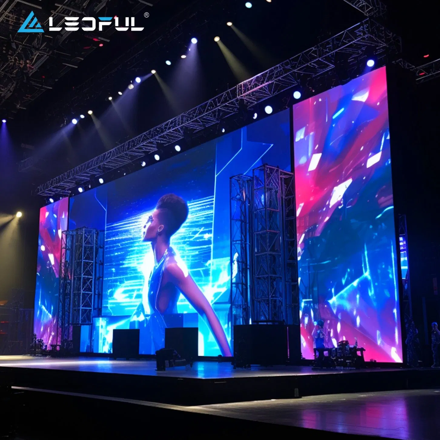 High Definition Indoor Outdoor Full Color P1.25 P1.5 P1.6 P1.8 P2 P2.5 P3 P4 P5 P6 P10 SMD Digital Advertising Video Wall TV Billboard LED Display Screen Panel