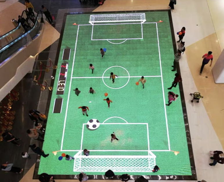 P2.604 Outdoor Indoor Ground Interactive Floor Tile LED Displays Screens Video Wall Dance Stage and Events