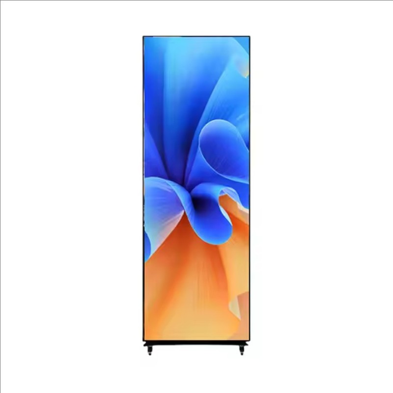 Best Selling Digital Poster Screen Movable P2.5 Mirror Poster LED Display