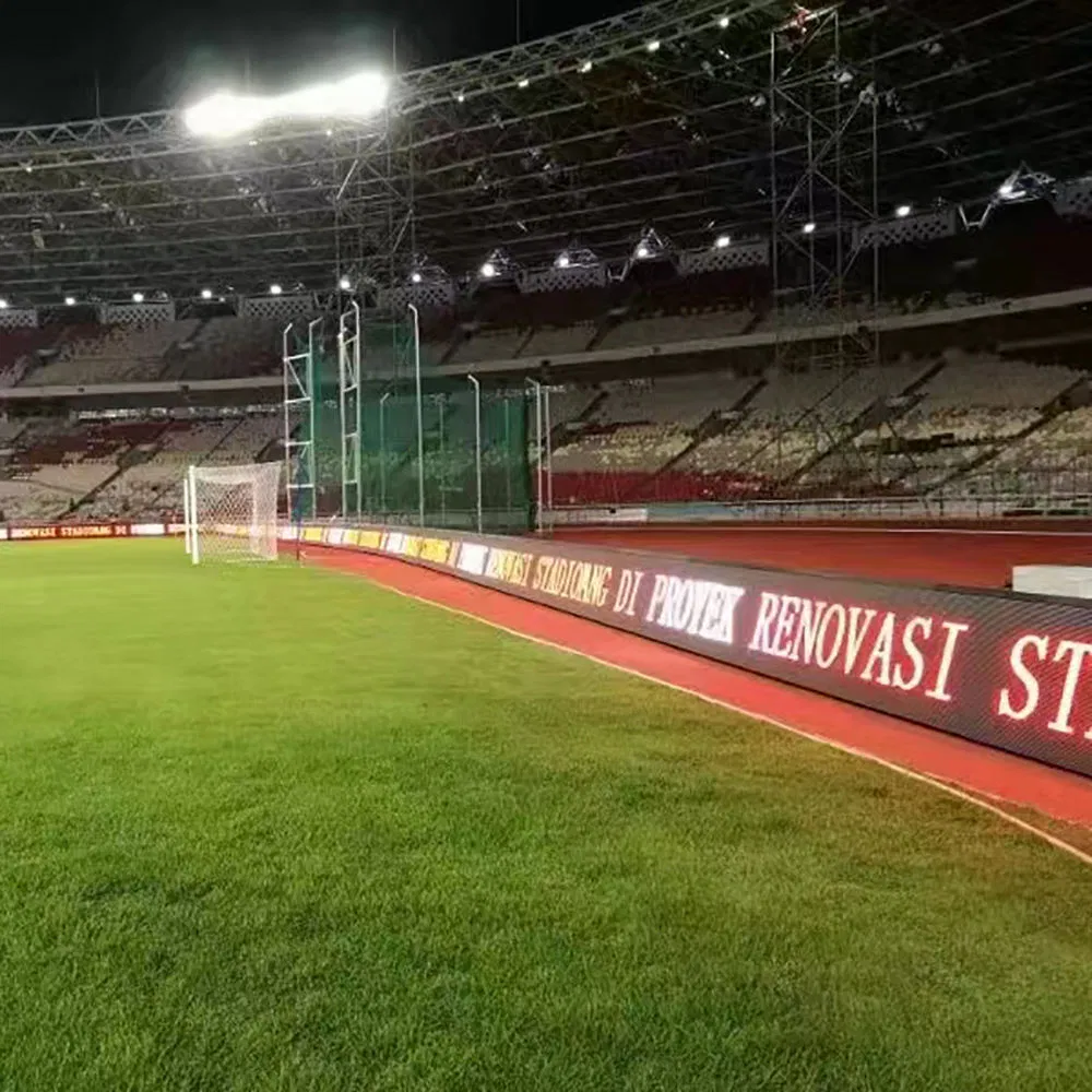 High Brightness P10 Outdoor LED Billboard Football Stadium LED Scoreboards P10 Full Color Advertising LED Displays