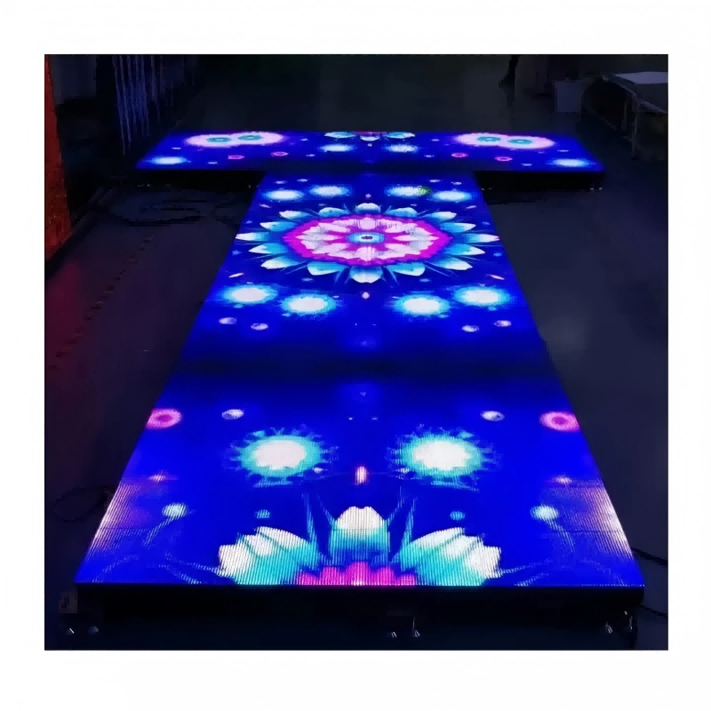 Indoor P3.91 Club Bar Interactive LED Dance Floor LED Display LED Stage Digital Video Wedding Party Stage Floor Tiles Screen