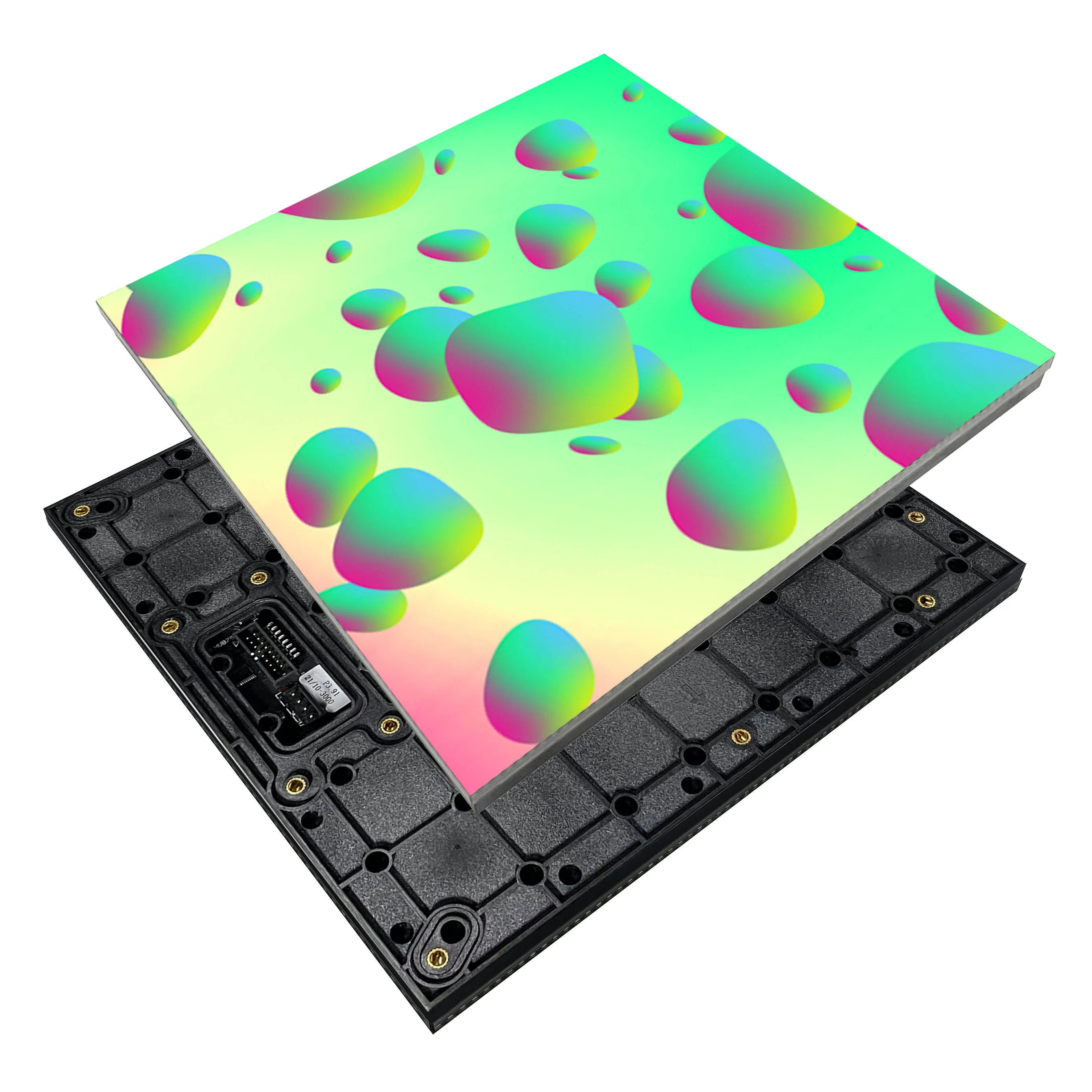 Interactive Dance Floor Tile LED Screen Display Programmable DJ Booth Bar for Events
