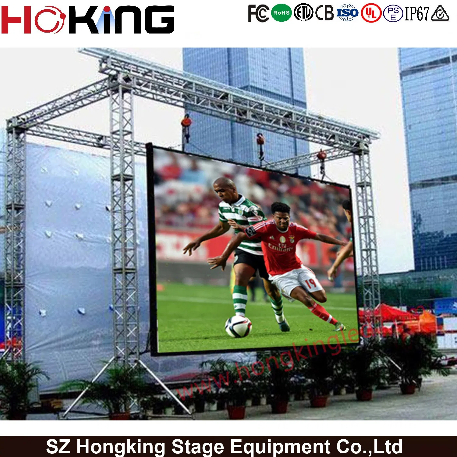 Indoor Outdoor Rental Stage LED Big Screen Background Video Wall LED Display Panel