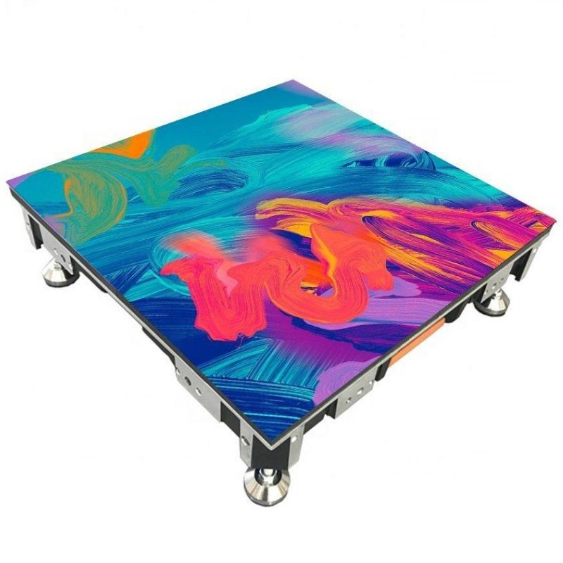 IP65 Video Floor Tile LED Display Screen Smart Interactive LED Dance Floor Screen