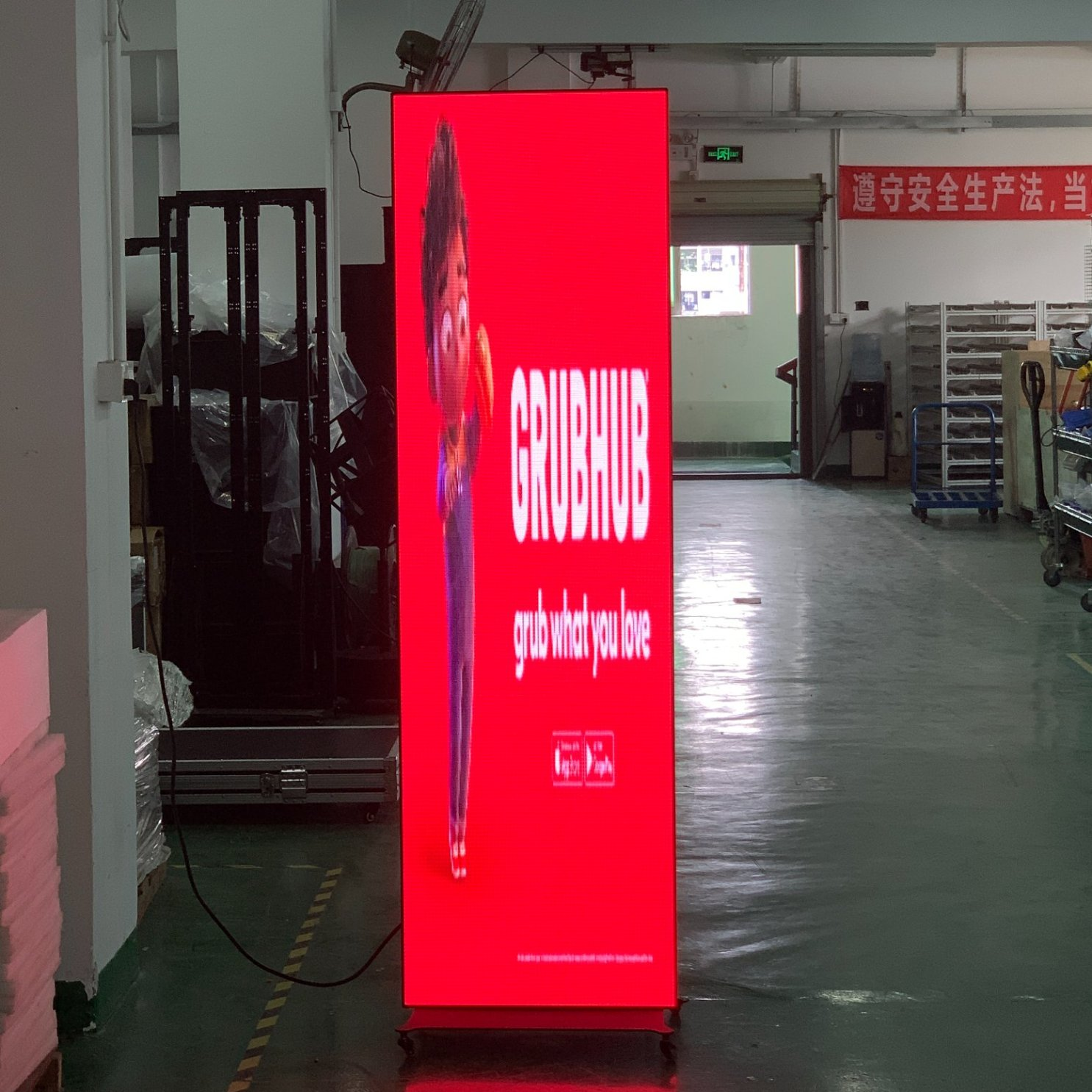 Advertising Floor Standing LED Screen P3 P2.5 P1.9 LED Poster Display