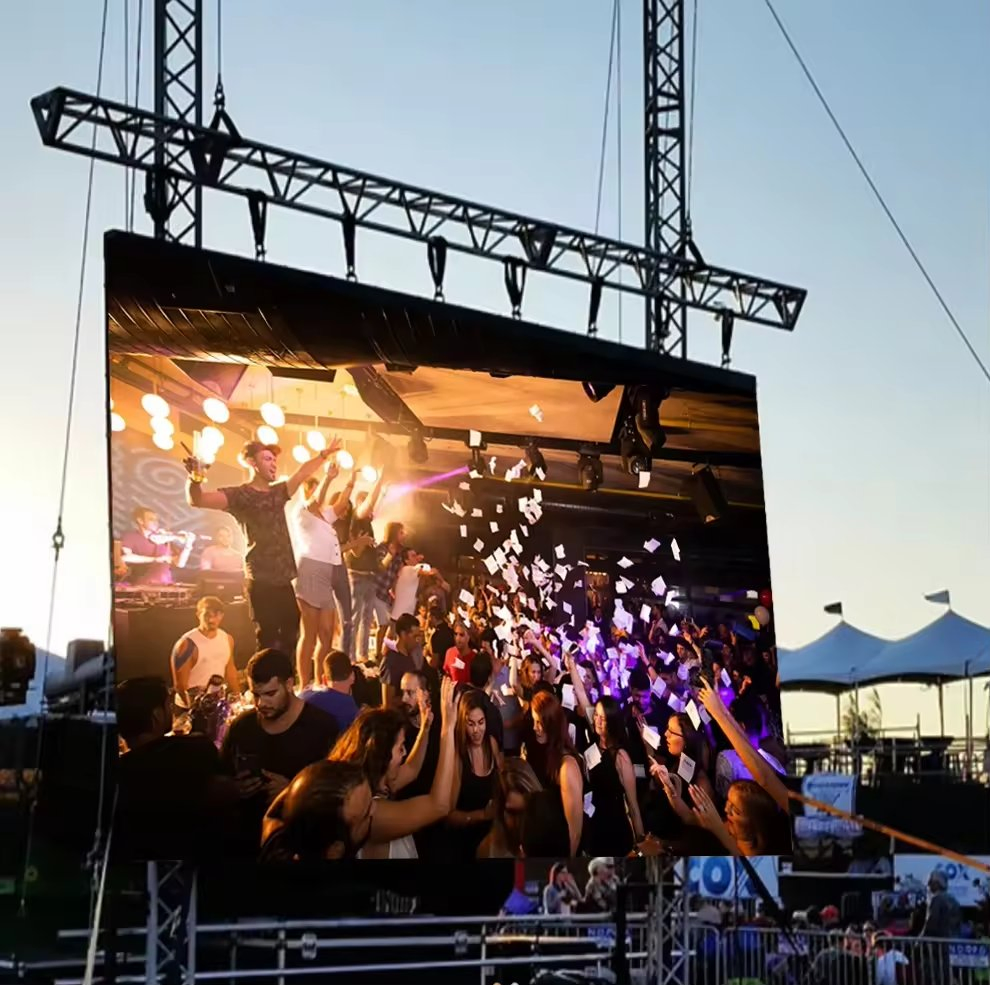 6500 Nits High Brightness COB P2 P2.6 P3 P3.9 Waterproof Outdoor Rental LED Video Wall Display Screen Panel