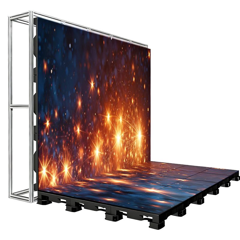 Bulk Order Factory High Resolution High Refresh Rate P3.91 LED Dance Floor Display for Auto Shows