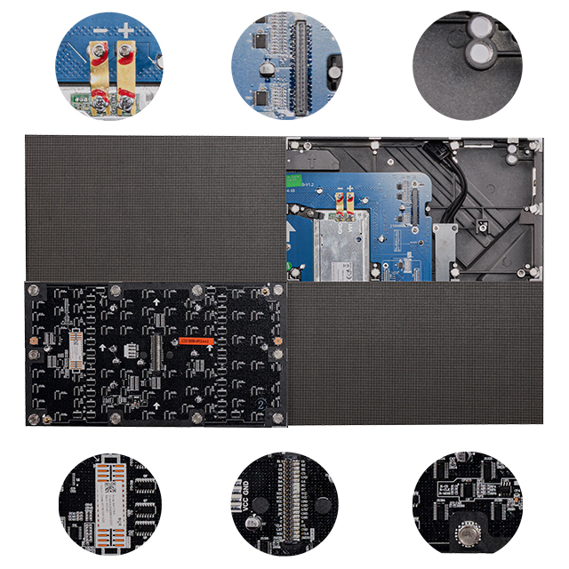 High Stability Fixed Full Color 3840Hz P1.5 Pantalla LED Video Wall Advertising Screen Display for Control Rooms