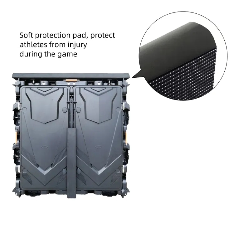 High Brightness Scoreboard Portable Sport LED Sign Board P8 Football Stadium Perimeter LED Screen Display