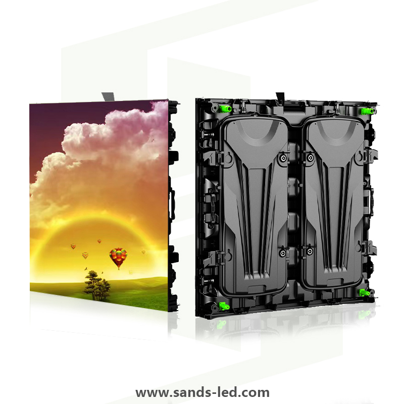 P5 High Brightness Outdoor Waterproof Iron Cabinet Front and Rear Maintenance LED Display Digital Billboard Screen