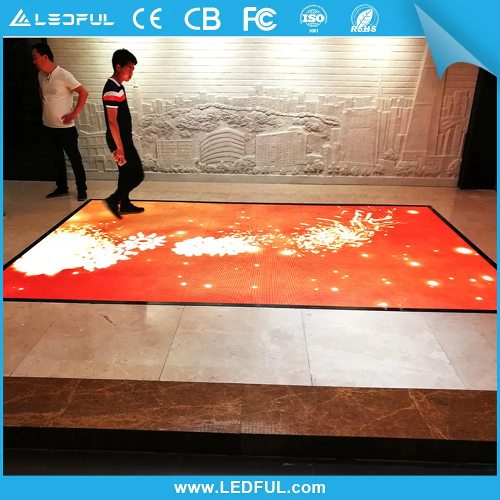 P4.81 P6.25 Full Color Smart Touch Dance LED Screen Digital Interactive Floor LED Display