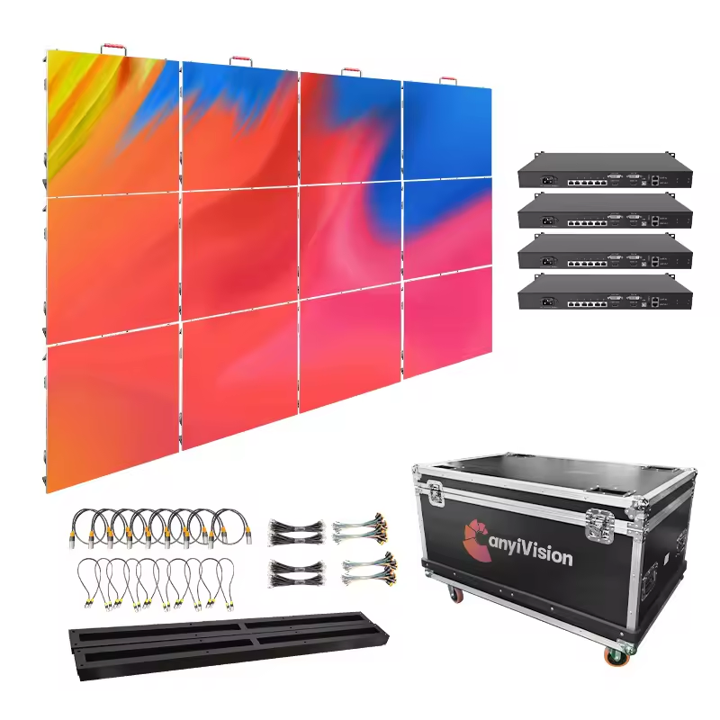 P4.81 Outdoor LED Screen Display Waterproof Advertising Display Screen LED Video Wall