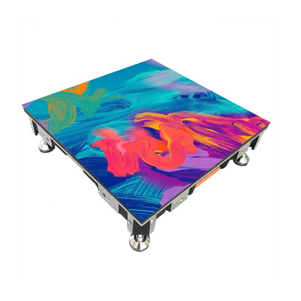 Full Color Indoor Dance Stage Rental P3.91 LED 3D Smart Floor Display