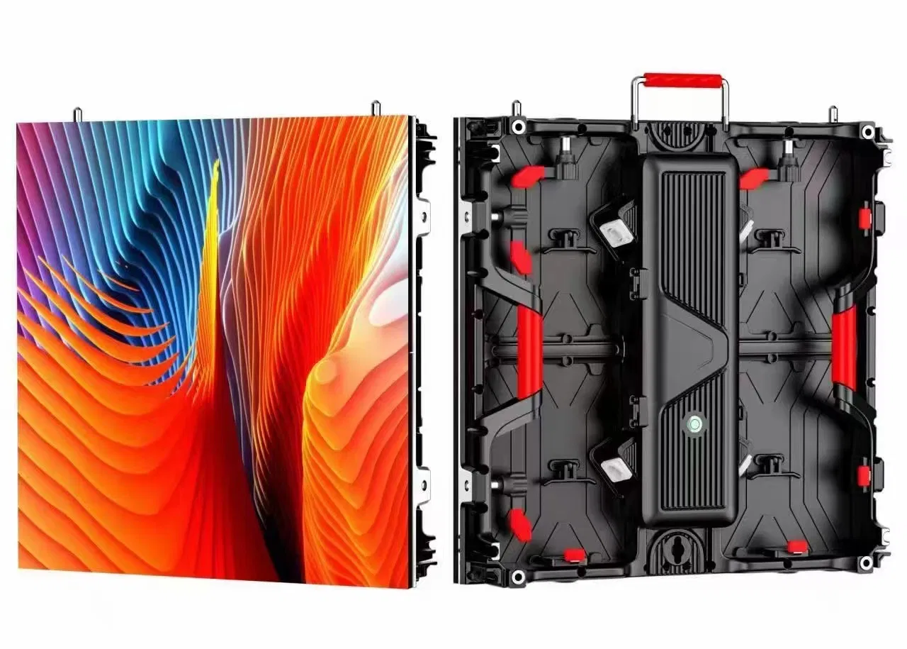 Curved Portable Stage Background Screen Video Wall 500*500mm P2.6 P2.9 P3.91 P4.81 Outdoor Rental Hanging LED Display