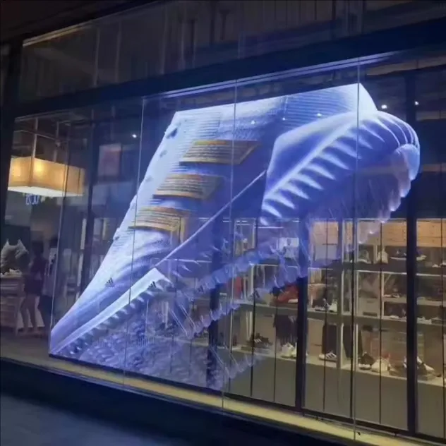 Transparent LED Detail