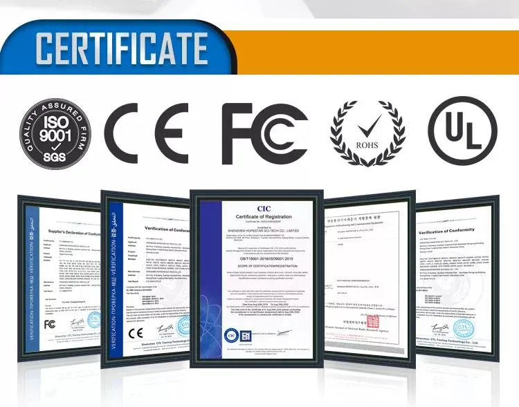 Quality Certifications