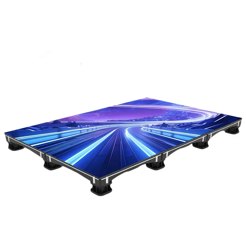 P2.976 Indoor Interactive Gravity Sensing Non-Slip LED Dance Floor Display Panel Mall Booth Floor Tile Video Wall
