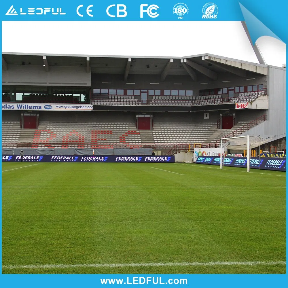 Sports Meeting Football/Volleyball/Basketball Full Color Stadium Perimeter Advertising LED Display