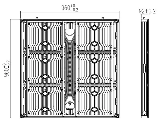 High Brightness LED Video Wall