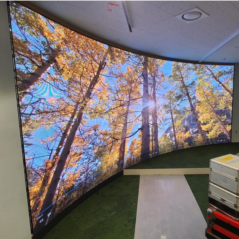 P1.86mm UHD TV Studio High Definition Video Wall Panel Digital Advertising Display Board Small Pitch Indoor Full Color LED Screen