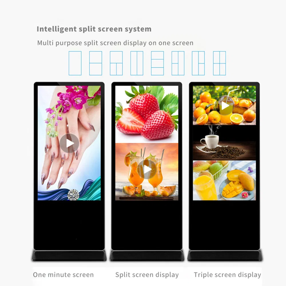 43 Inch Touch Screen Advertising Display Indoor Digital Signage LED Screen