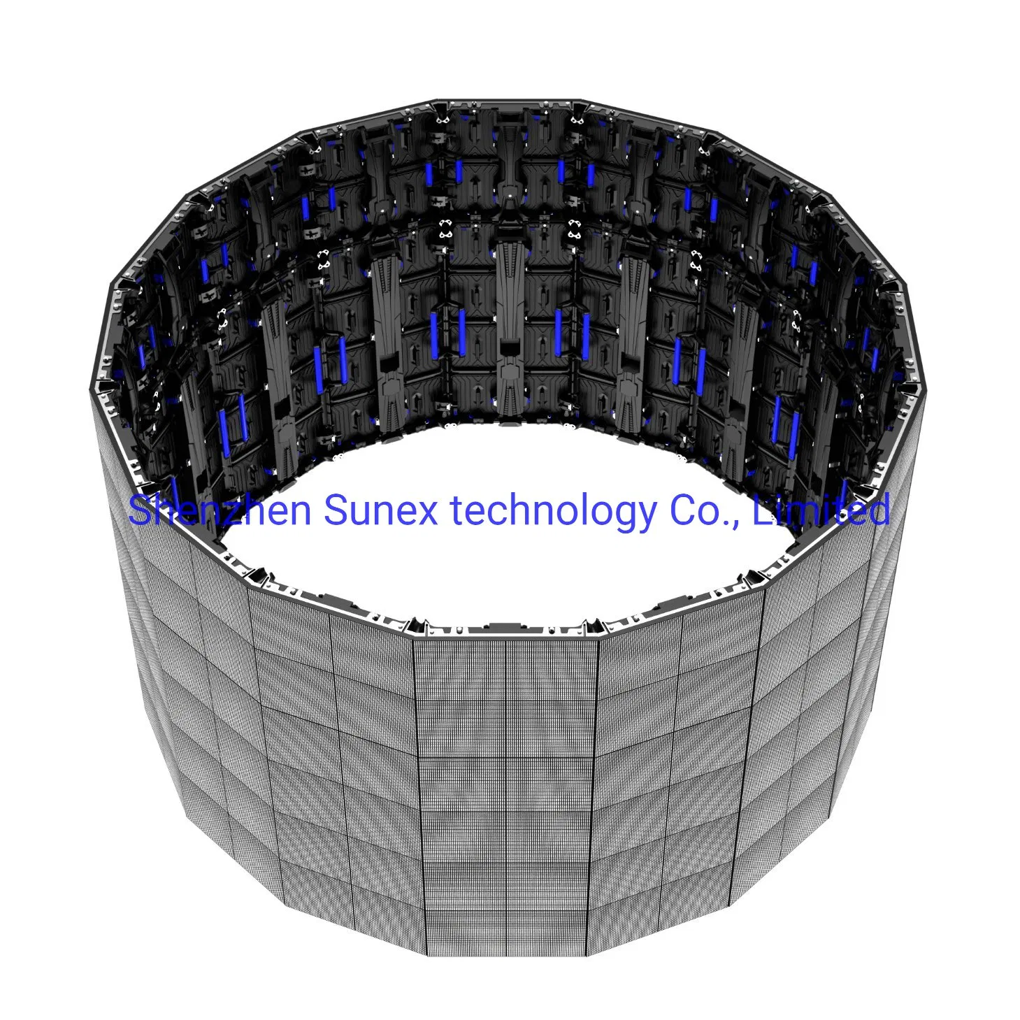 Stage Event Background Curve Screen Pantalla Video Wall P2.9 P3.91 P4.81 Indoor Radian Rental LED Display