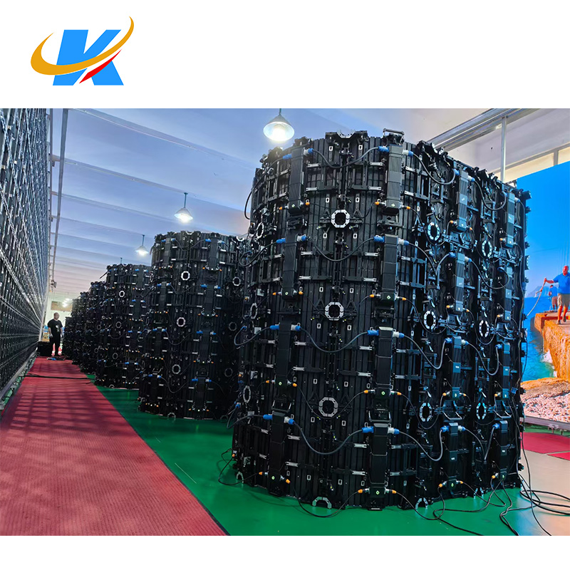 Curved Soft Rental LED Screen 500X500 Flexible LED Display Video Wall Panels