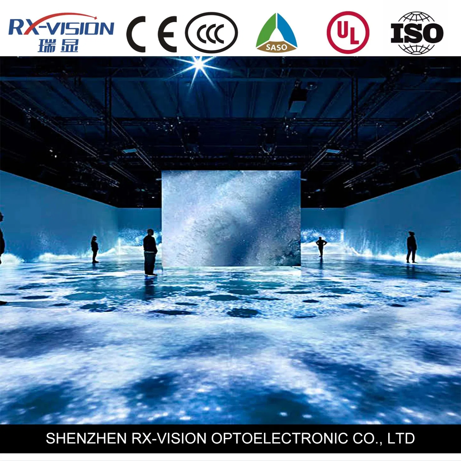 Hot Selling Indoor Outdoor P3.91 Portable Floor Dancing 3D Light Mirror Interactive Dance Floor LED Tile Display