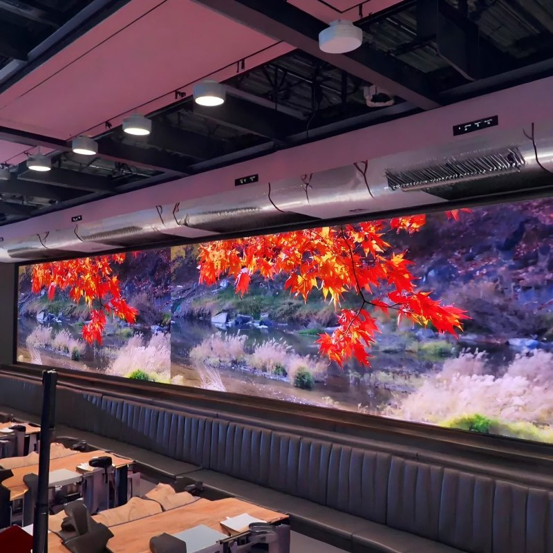 High Grayscale True Color Indoor Small Pitch LED Display Provides Finer Grayscale and True Color Performance